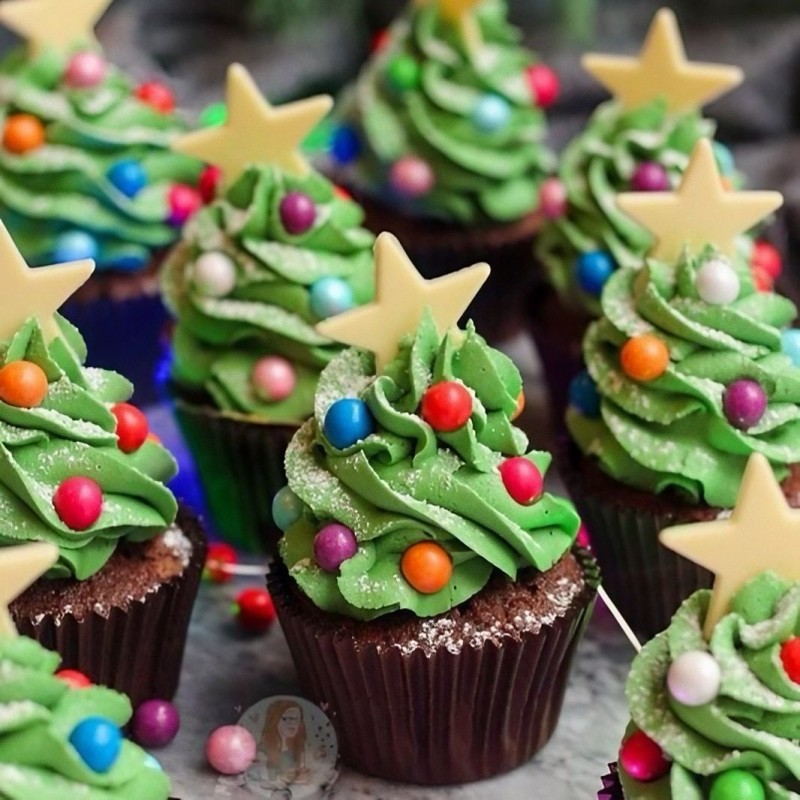 Cupcake para o Natal