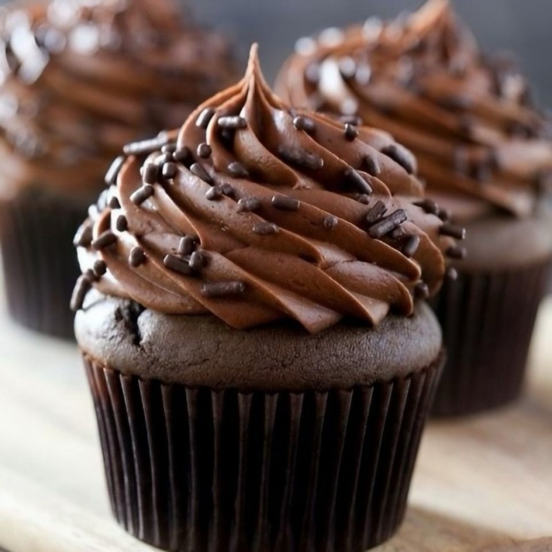 Cupcake de Brigadeiro