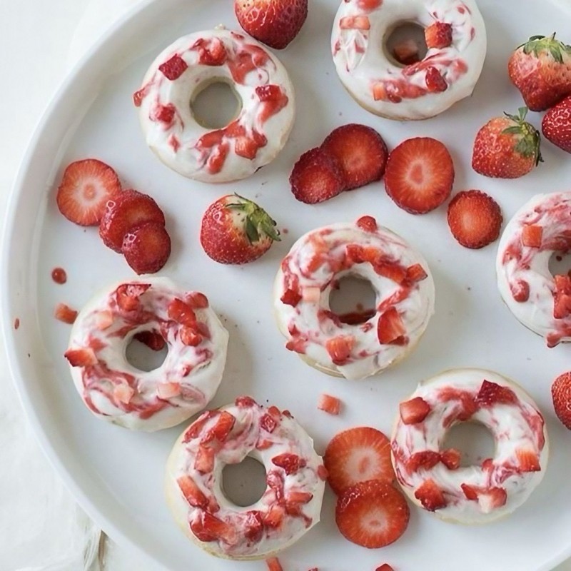 Donuts Frutas Vermelhas